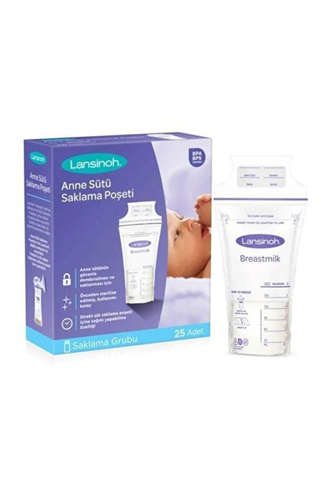 Anne Sutu Saklama Posetı 25 Adet